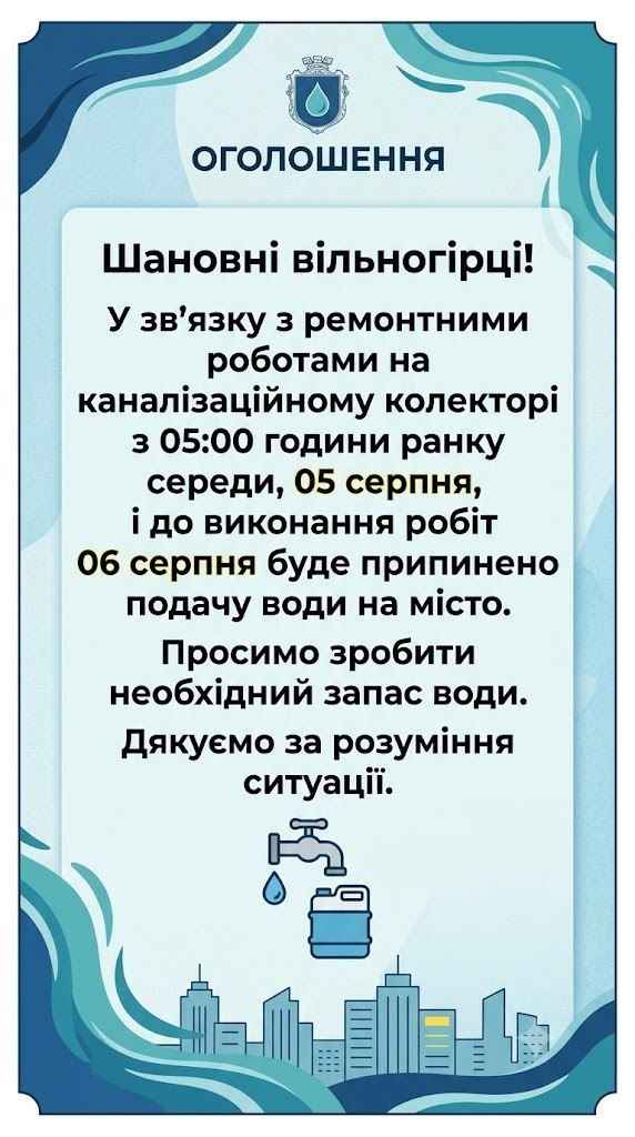 Ремонтні роботи на каналіцзаційному колекторі